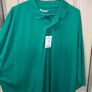 Green Collared Shirt